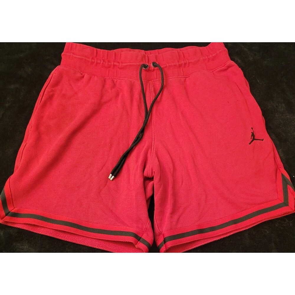 Jordan Shorts Large Mens Red Sportswear Wings FAIR CONDITION